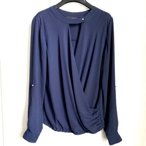 [NWoT] Anthropologie Ro & De Drape Two-way Blouse